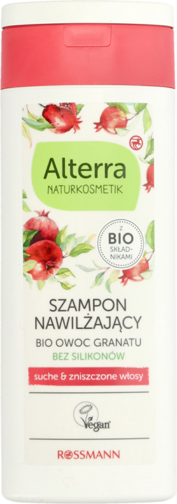 Alterra Feuchtigkeits-Shampoo Granatapfel & Aloe Vera
