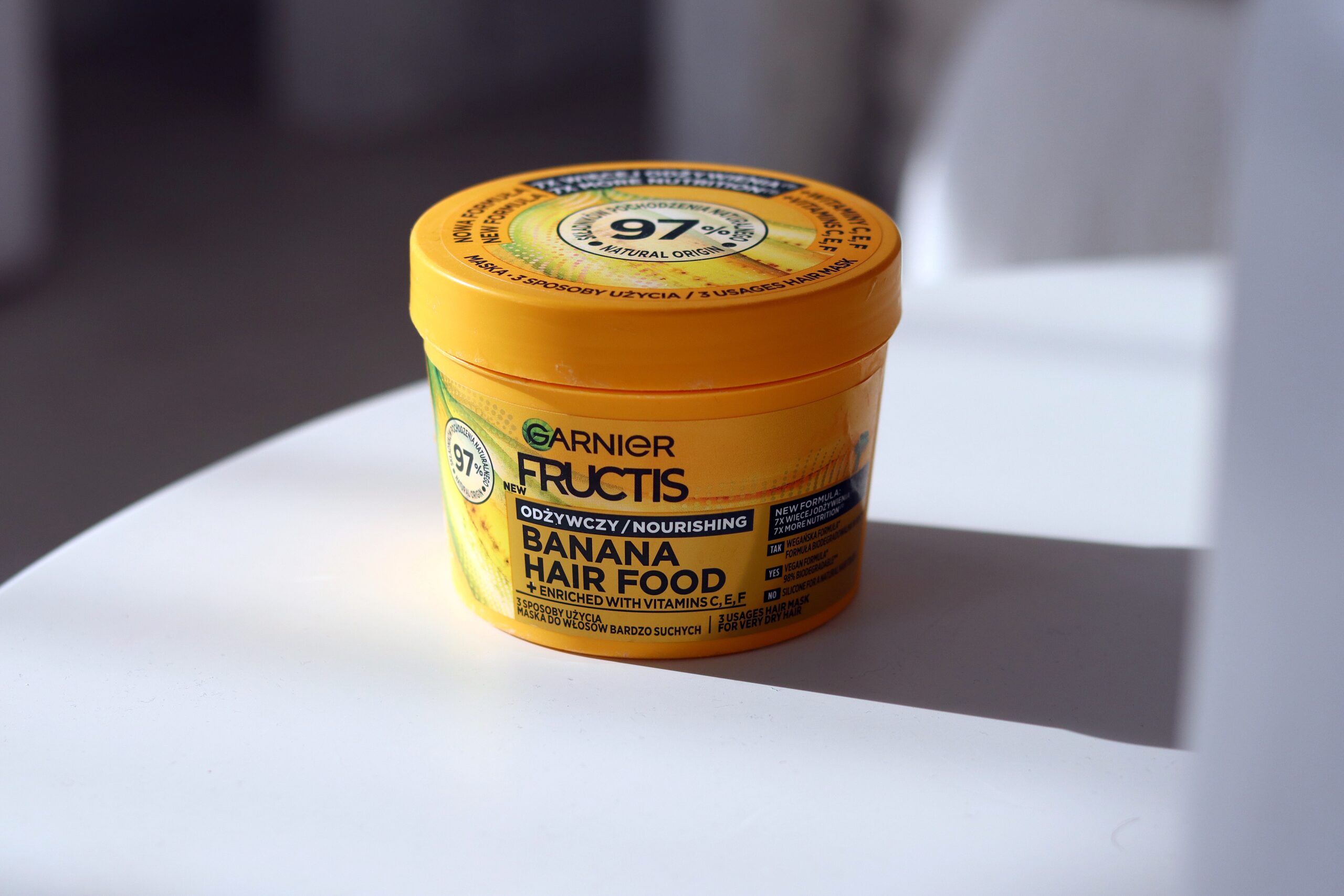 Garnier Fructis Banana Hair Food – maska do włosów