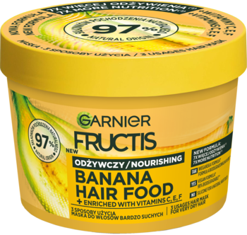 Garnier Fructis Banana Hair Food – maska do włosów