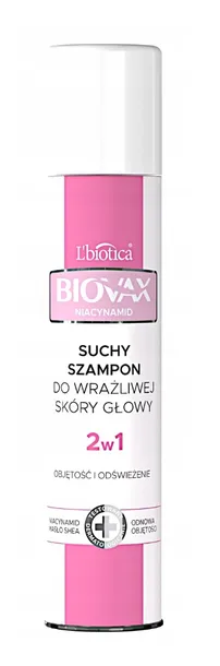 L'Biotica BIOVAX Niacynamid Suchy szampon do włosów