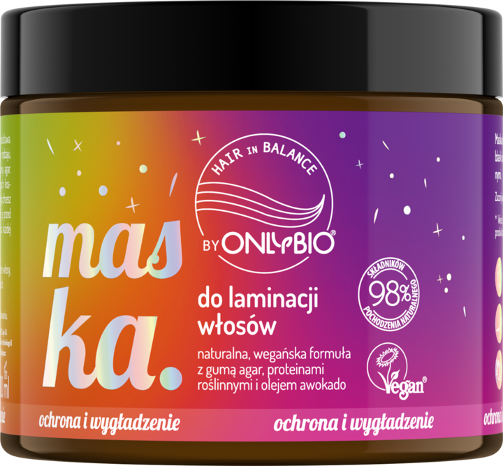 Maska do laminacji OnlyBio Hair in Balance