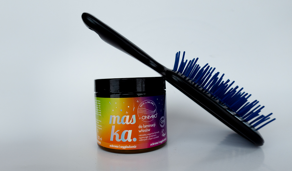 OnlyBio Hair in Balance – maska do laminacji włosów.