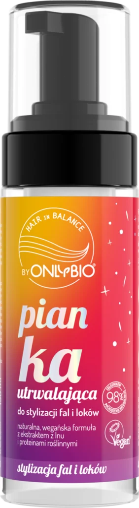 OnlyBio Hair in Balance, Pianka utrwalająca do stylizacji
