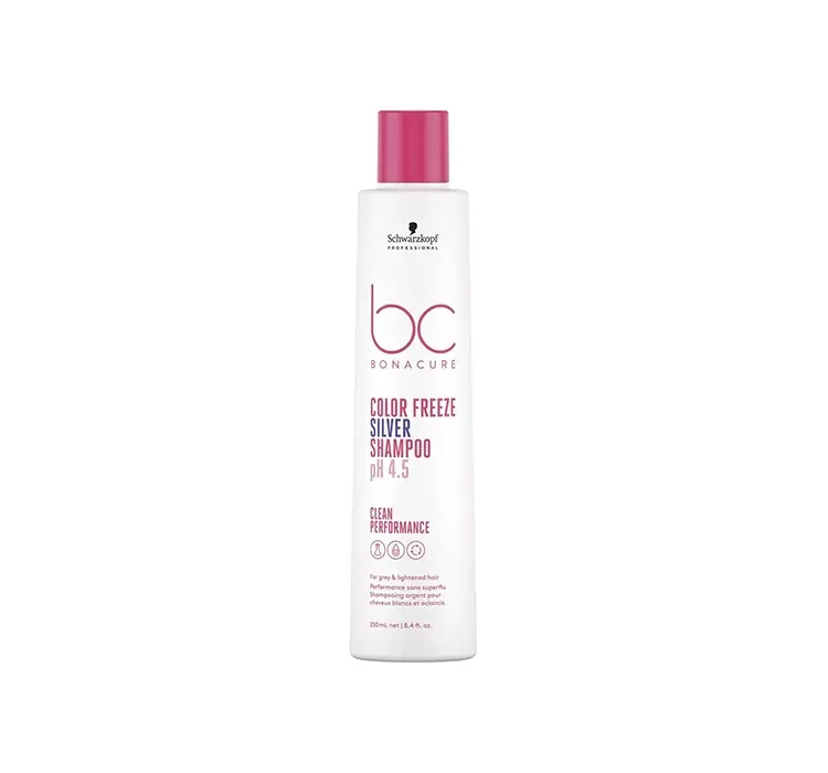 Schwarzkopf BC Bonacure Color Freeze Silver Szampon do włosów blond i siwych