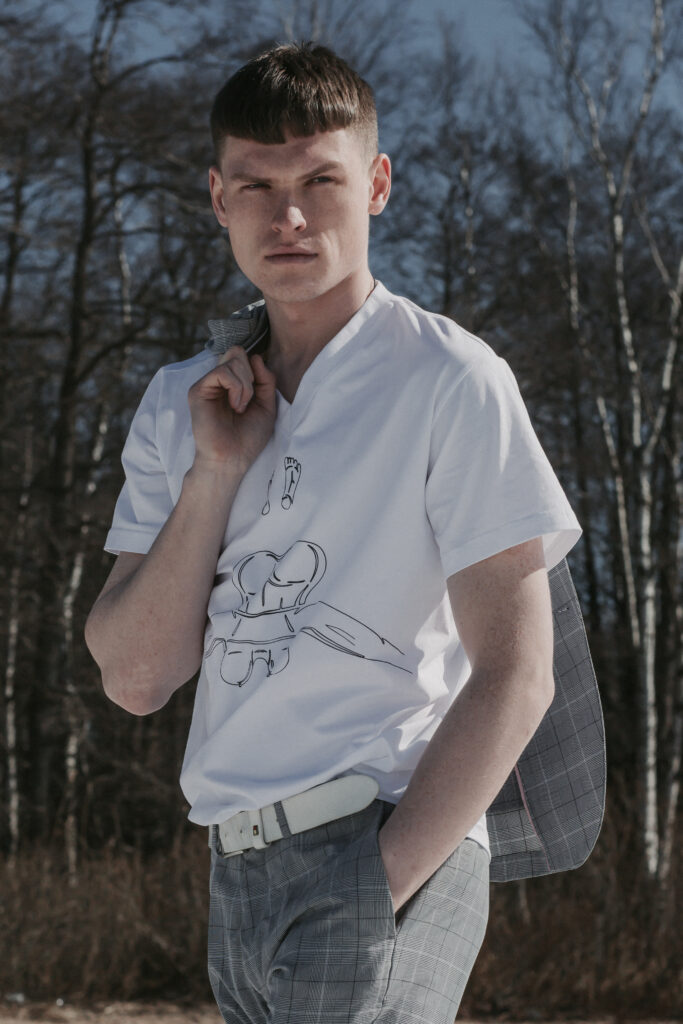 Fryzura dla mężczyzn french crop