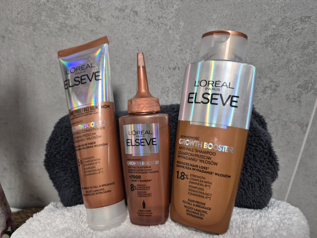 Zestaw przeciw wypadaniu włosów L’Oreal Paris Elseve Growth Booster