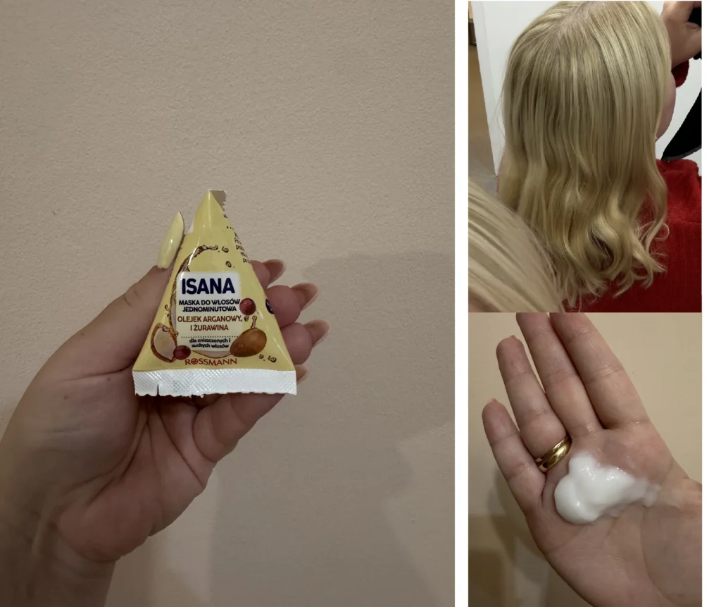 Isana Maska Argan i Żurawina - Julia