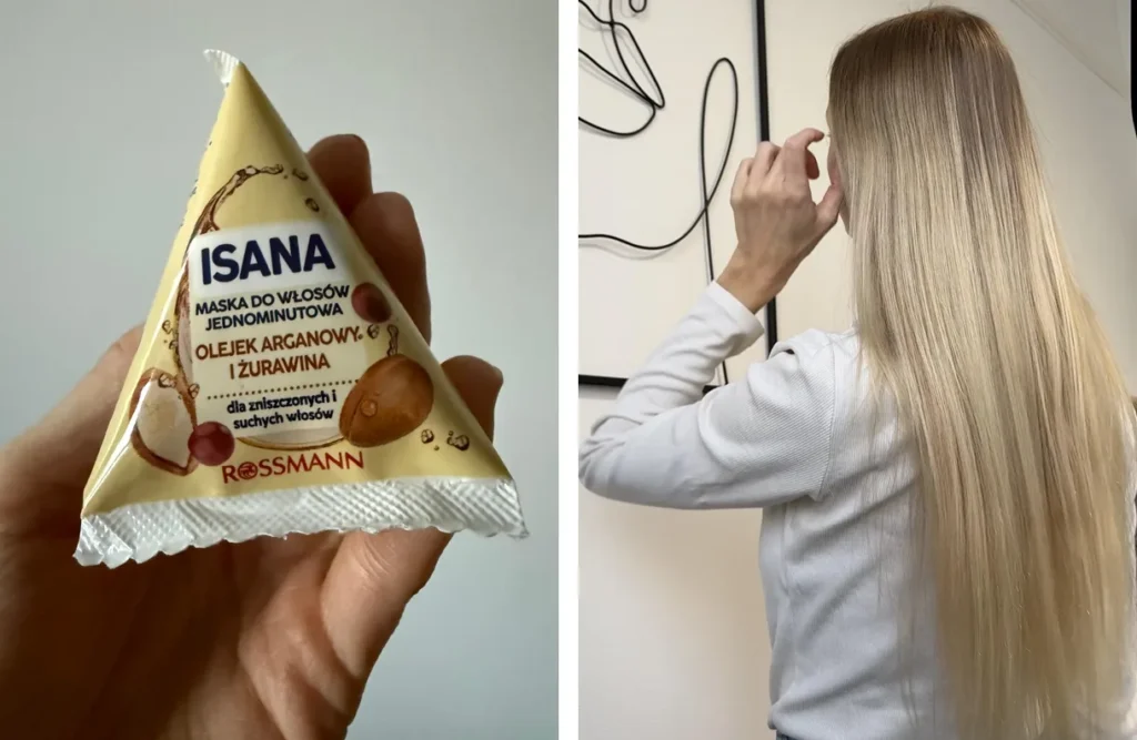 Isana Maska Argan i Żurawina - Nadia