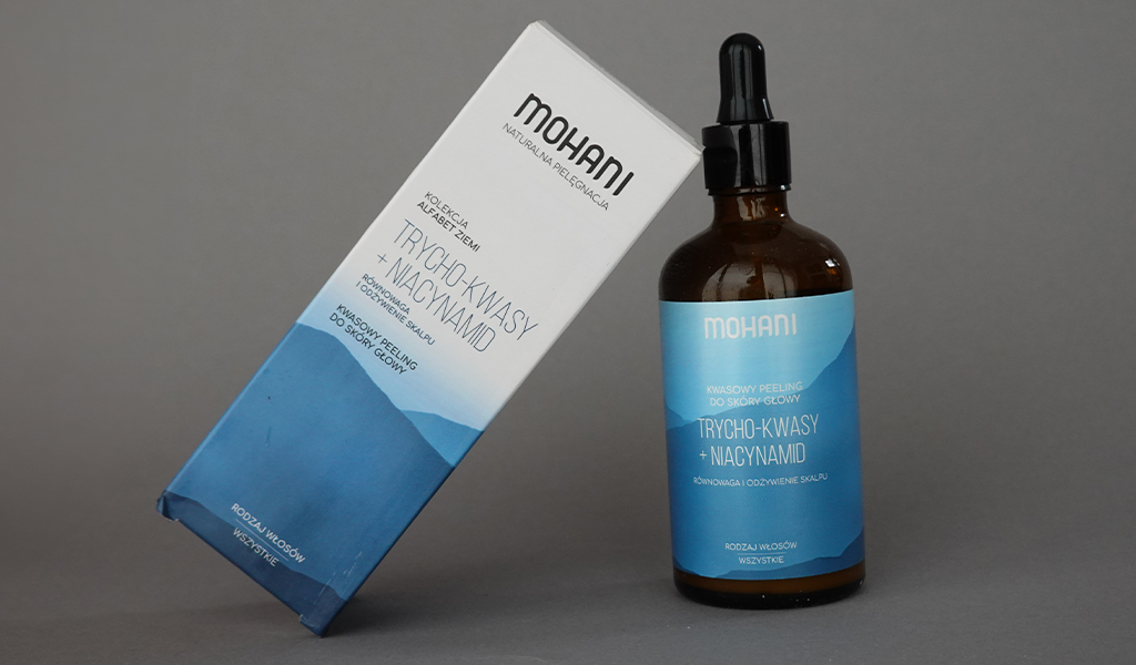 Mohani Peeling Trycho - tytułowa.