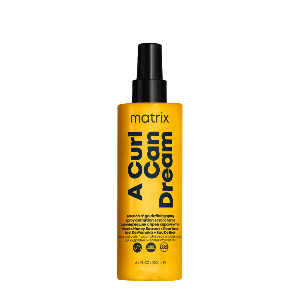 A Curl Can Dream Spray Scrunch N' Go do włosów falowanych i kręconych