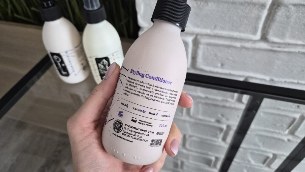 By elementum krem na objętość średni chwyt 2