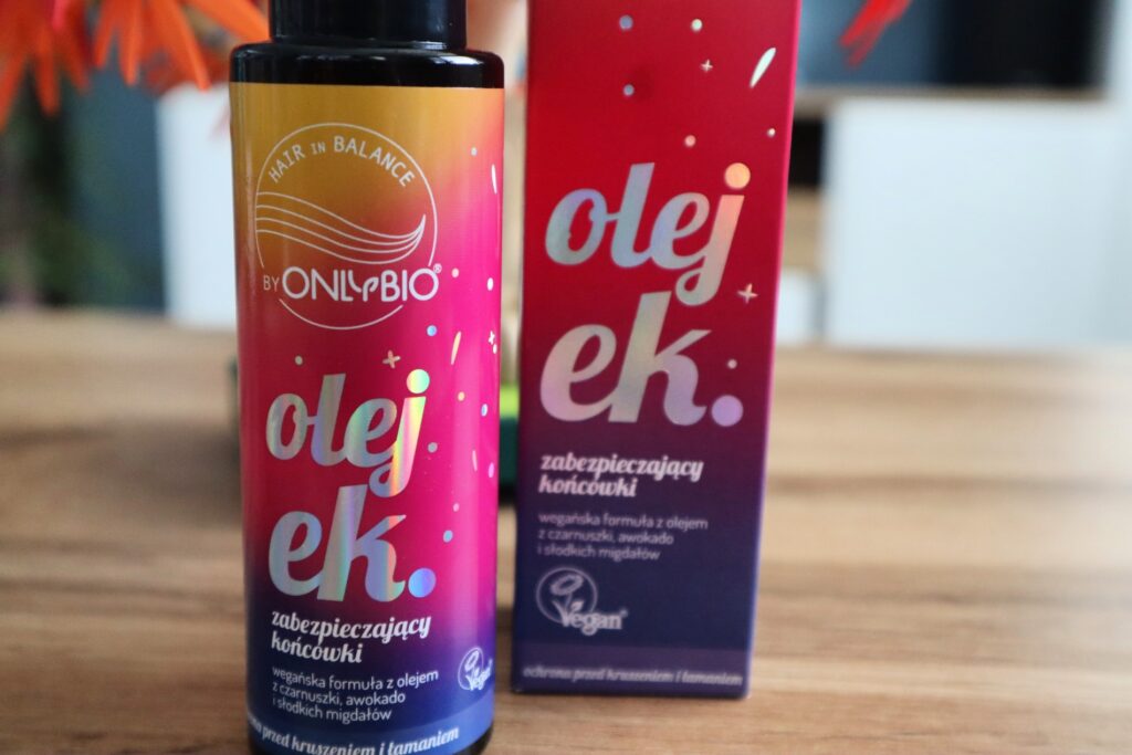 Opakowanie kosmetyku ONLYBIO Olejek zabezpieczający końcówki