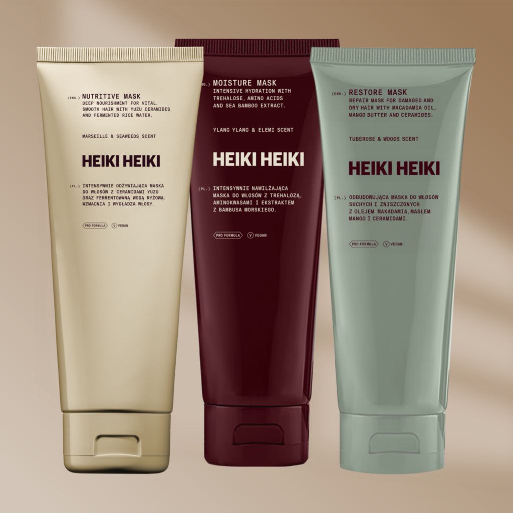 Maski do włosów Heiki Heiki