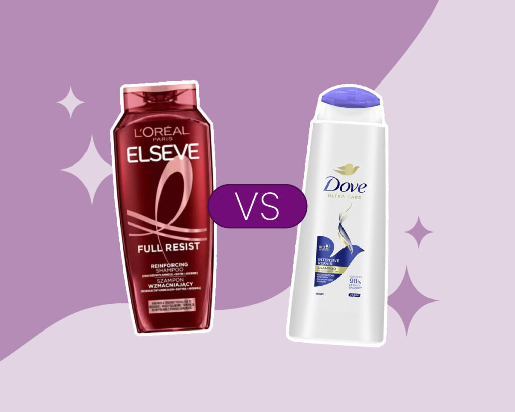 L’Oréal Full Resist vs. Dove Intensive Repair – porównanie szamponów do włosów zniszczonych