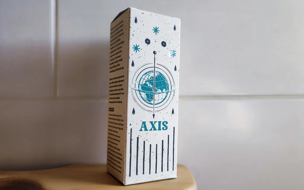 Papierowy kartonikBy Elementum Axis – nawilżająco- łagodzący balsamAll-in-One