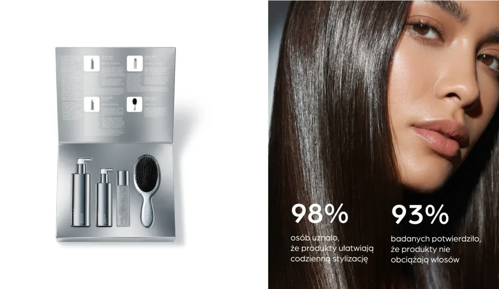 Intensywnie wygładzający zestaw do włosów - Glass hair