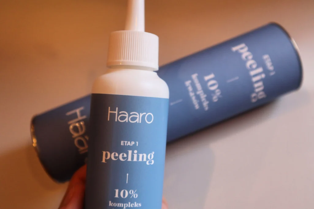 Haaro Peeling do skóry głowy wyjęty z opakowania tekturowego