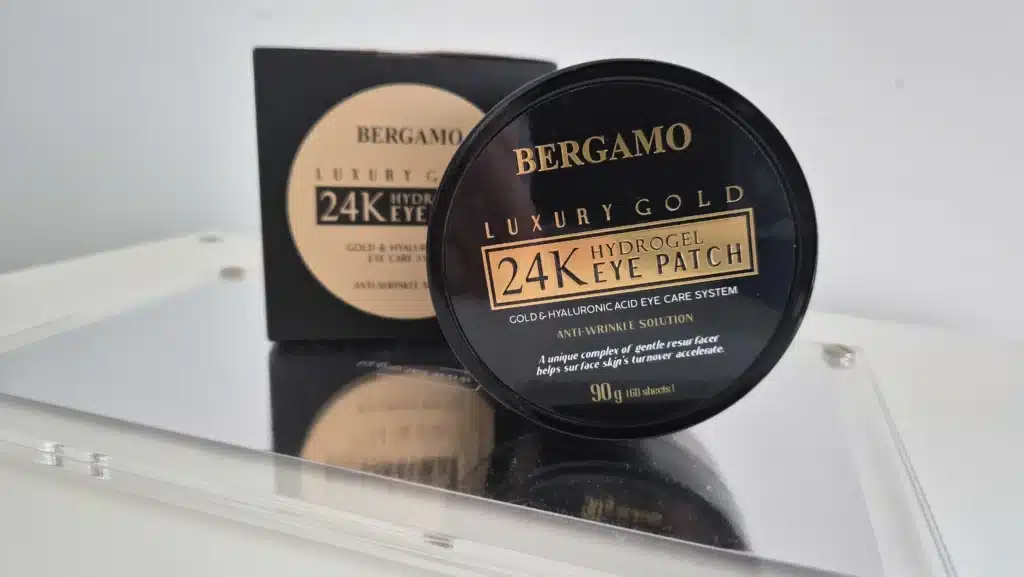 Płatki pod oczy Bergamo - opakowanie